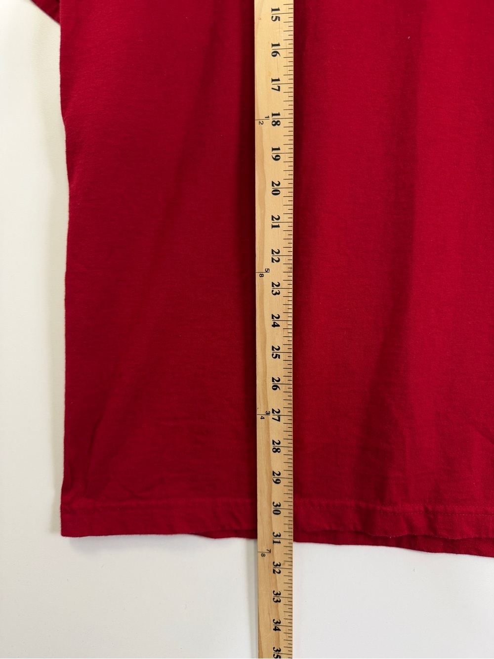 Vintage Chaps Ralph Lauren Palm Beach County T-Shirt Burgundy Red Y2K - Picture 7 of 8